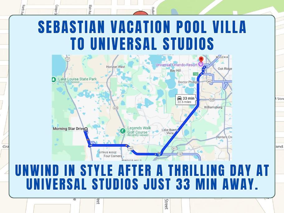 Sebastian Pool Villa W Spa Orlando Dış mekan fotoğraf
