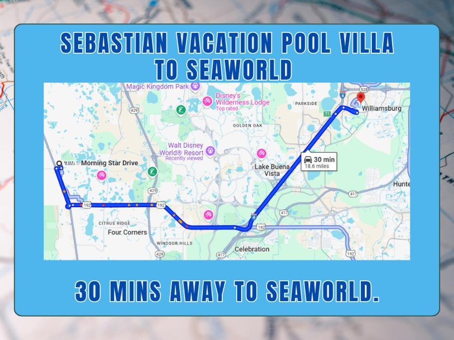 Sebastian Pool Villa W Spa Orlando Dış mekan fotoğraf
